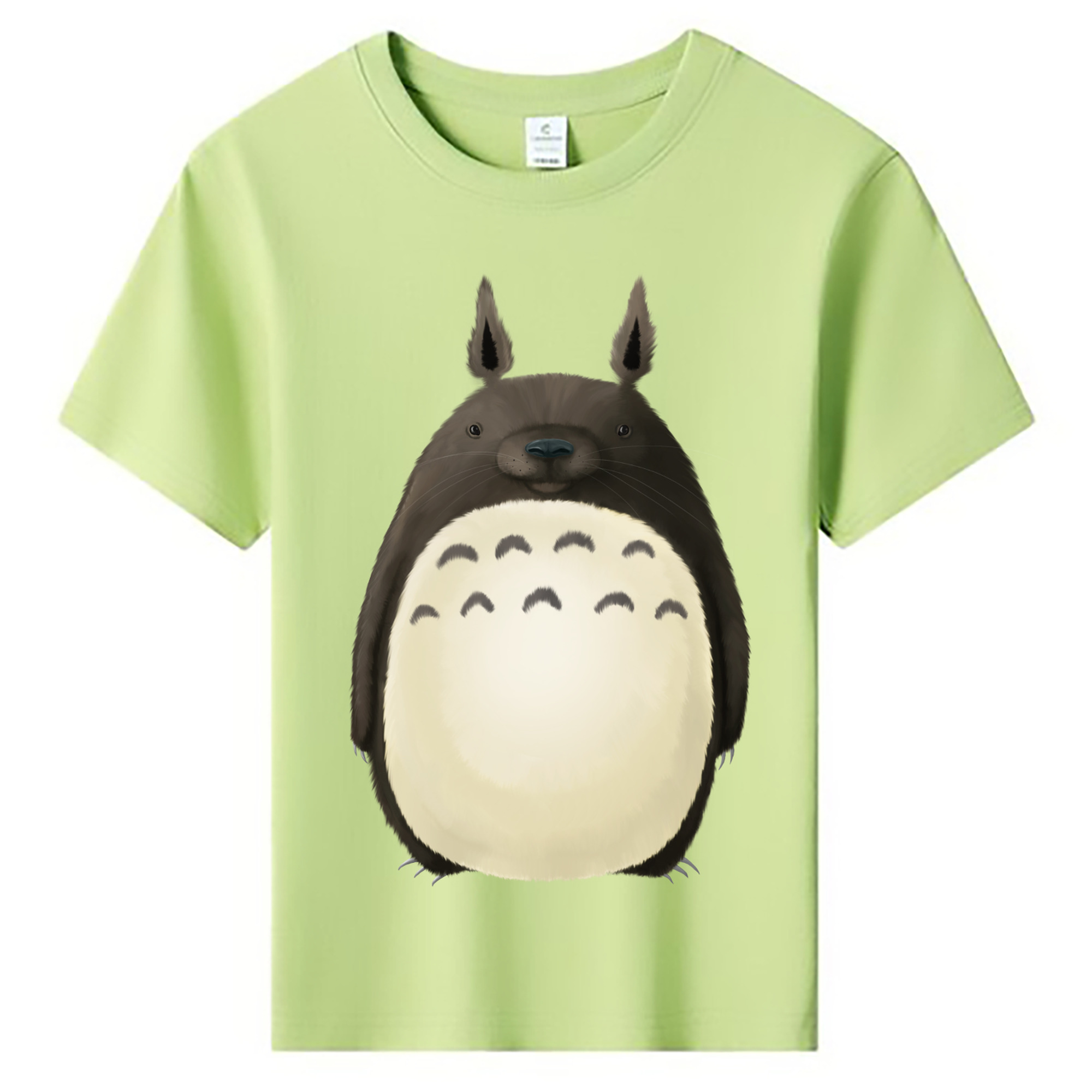 （画像用） となりのトトロ 草壁メイ 草壁サツキ My Neighbor Totoro Satsuki Kusakabe Mei Kusakabe 綿100％キッズTシャツ（フロントプリント）
